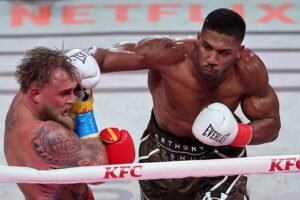 Knockout Brutal! Anthony Joshua Hancurkan Jake Paul di Miami