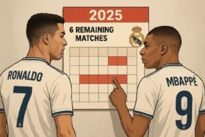 Rekor Gol Cristiano Ronaldo di Real Madrid Terancam