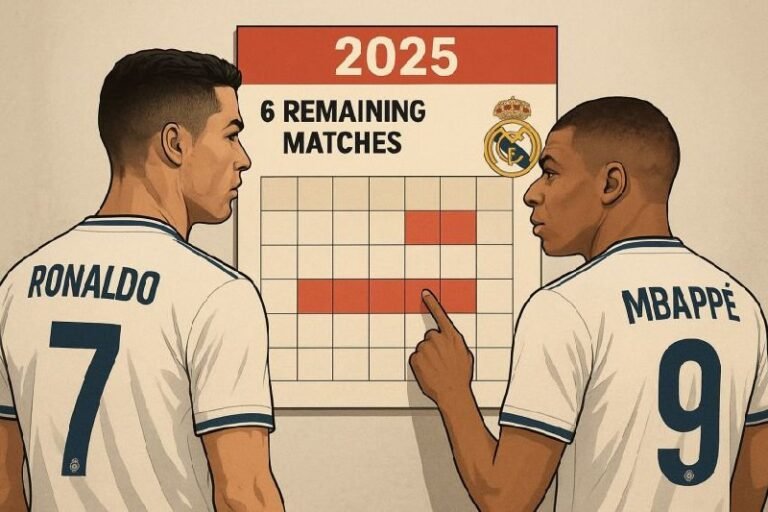 Rekor Gol Cristiano Ronaldo di Real Madrid Terancam