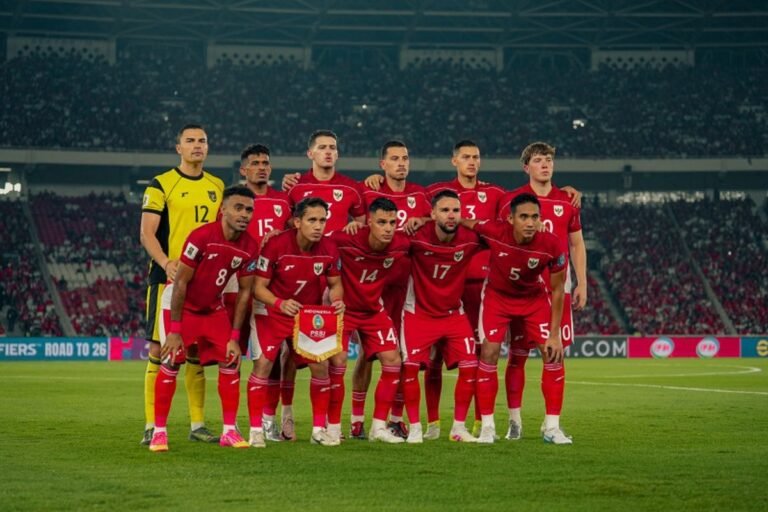 Update Ranking FIFA Terbaru: Timnas Indonesia Peringkat 23 Asia