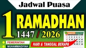 Ramadhan 2026! Ini Jadwal Resmi dan Prediksi Awal Puasa