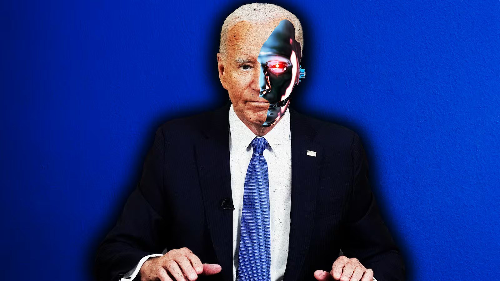 joe biden mirip robot